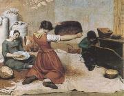 The Winnowers (mk09) Gustave Courbet